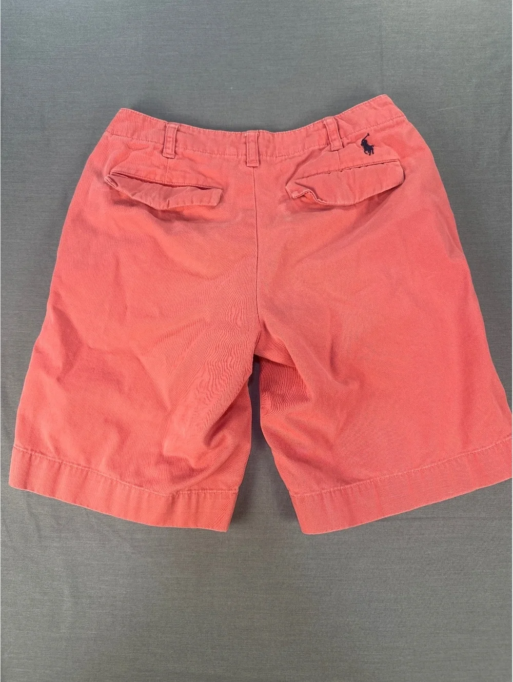 Polo Ralph Lauren Boys' Coral Cotton Shorts Size 12 - Fair Condition